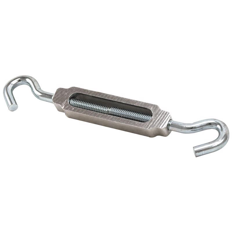 Hampton Zinc-Plated Aluminum/Steel Turnbuckle 350 lb, Pack of 5