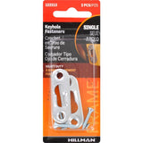 HILLMAN Steel-Plated Keyhole Picture Hanger 20 lb 2 pk, Pack of 10
