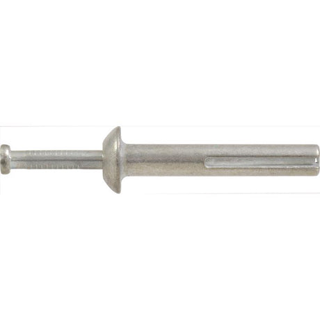 HILLMAN 1/4 in. D X 1-1/2 in. L Zinc Round Head Hammer Drive Anchor 12 pk, Pack of 5