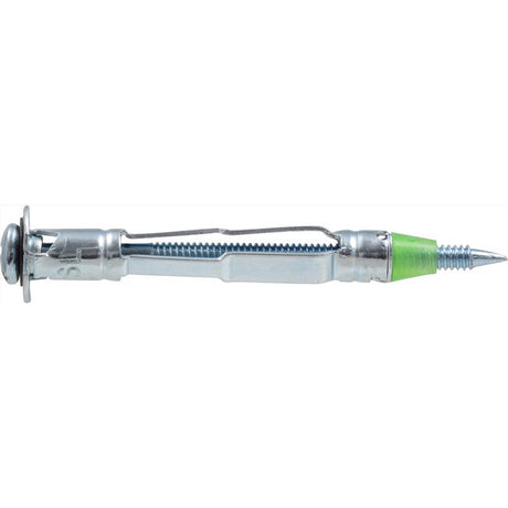 HILLMAN 1/8 in. D X 1/8 LS in. L Steel Pan Head Drive Wall Anchors 2 pk, Pack of 10