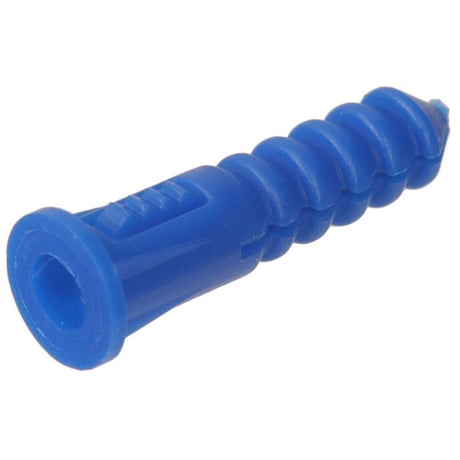HILLMAN 0.164 in. D X 1-1/4 in. L Plastic Pan Head Ribbed Anchor 6 pc, Pack of 6