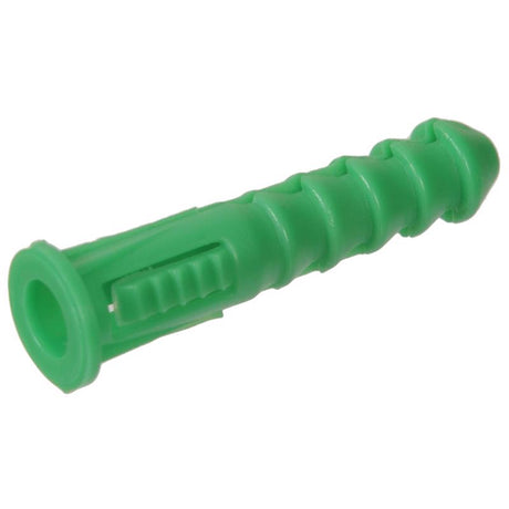 HILLMAN 1/4 in. D X 1-1/2 in. L Plastic Ribbed Head Ribbed Anchor 20 pc, Pack of 5