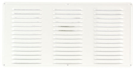 Air Vent 8 in. H X 16 in. L White Aluminum Undereave Vent, Pack of 24