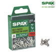 SPAX Multi-Material No. 6 Label X 5/8 in. L Unidrive Flat Head Serrated Construction Screws