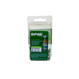 SPAX Multi-Material No. 8 Label X 1-1/4 in. L Unidrive Flat Head Serrated Construction Screws