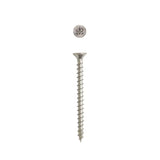 SPAX Multi-Material No. 8 Label X 2 in. L Unidrive Flat Head Serrated Construction Screws