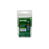 SPAX Multi-Material No. 10 Label X 2-1/2 in. L Unidrive Flat Head Serrated Construction Screws