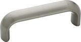 Amerock BP53009G10 Drawer Pull, 3-3/8 in L Handle, 1-3/16 in Projection, Zinc, Satin Nickel