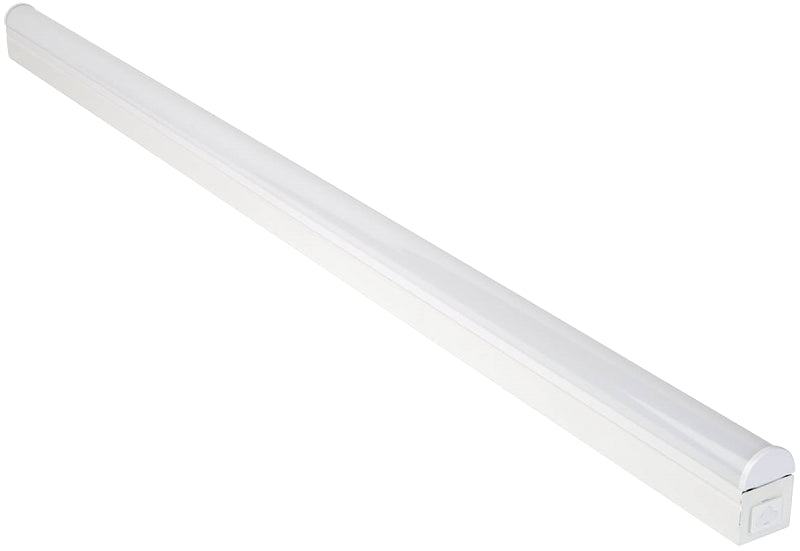 ETI 54261143 Linkable Strip Light, 120 VAC, 17 W, LED Lamp, 1800 Lumens, 4000 K Color Temp, White Fixture