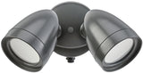 ETI 51401142 Security Light, 6.89 in L x 4.53 in W x 5.51 in H Dimensions, 1200 Lumens, 120 V, 20 W, 2-Lamp, LED Lamp