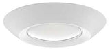 ETI 56578111 Surface Mount Disk Light, 7-1/2 in Dia, 2.1 in OAH, 5, 6 in Dia Recessed Can, Polycarbonate Lens