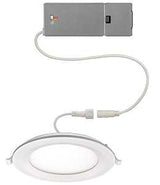 ETI DLLP-NL Series 53828103 Downlight with Nightlight, 14.3 W, 120 V, LED Lamp, Aluminum