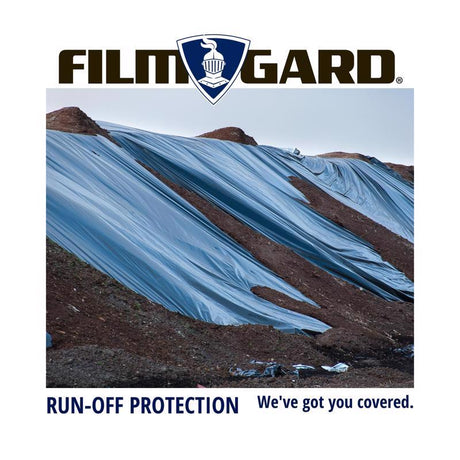 Film-Gard Plastic Sheeting 6 mil X 6 ft. W X 100 ft. L Polyethylene Black 1 pk