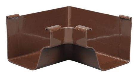 Amerimax M1504 Inside Corner, Vinyl, Brown, Pack of 5