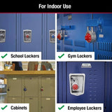 Master Lock 2 in. H X 1-7/8 in. W Stainless Steel 3-Dial Combination Combination Padlock