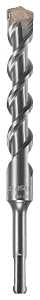 Bosch Bulldog HC2122 Rotary Hammer Drill Bit, 3/4 in Dia, 8 in OAL, Optimized Flute, 4-Flute, 25/64 in Dia Shank