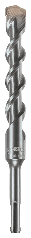 Bosch Bulldog HC2122 Rotary Hammer Drill Bit, 3/4 in Dia, 8 in OAL, Optimized Flute, 4-Flute, 25/64 in Dia Shank