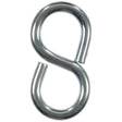Ace Small Zinc-Plated Silver Steel 1.25 in. L Eight Hook 20 lb 5 pk, Pack of 5