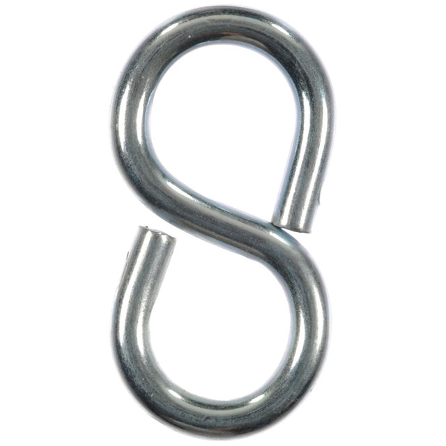Ace Small Zinc-Plated Silver Steel 1.25 in. L Eight Hook 20 lb 5 pk, Pack of 5