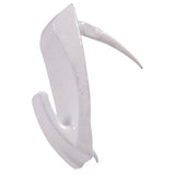 HILLMAN WallBiter White Small Picture Hook 45 lb 4 pk, Pack of 10