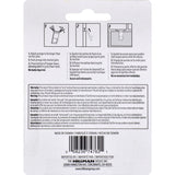 HILLMAN Brass-Plated Gold Brick Picture Hanger 30 lb 2 pk, Pack of 10