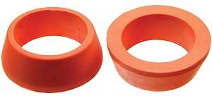 Danco 38803B Faucet Washer, 19/32 in ID x 13/16 in OD Dia, 1/4 in Thick, Rubber, Pack of 5