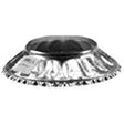 Selkirk 243810 Storm Collar, 3 in Pipe, 3-5/8 in ID Dia, Galvanized