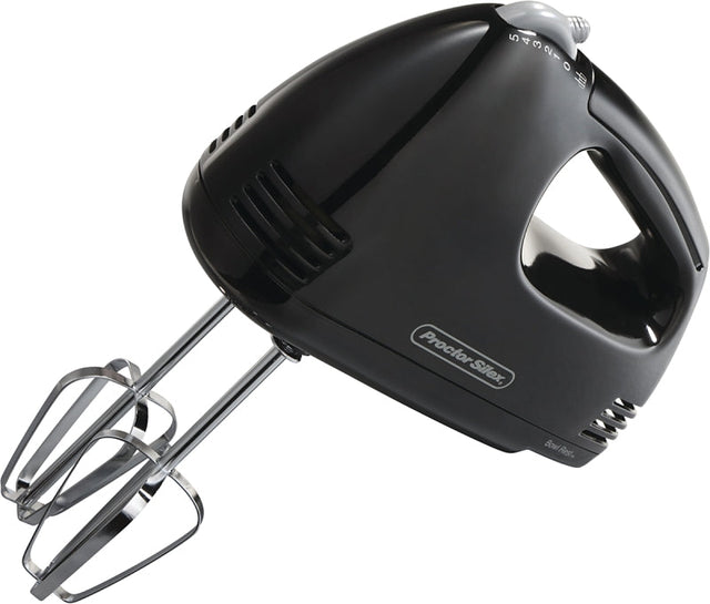 Hamilton Beach Easy-Mix Series 62507 Hand Mixer, 100 W, 5-Speed, Black