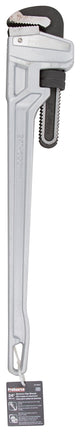 Vulcan JL40142 Pipe Wrench, 63 mm Jaw, 24 in L, Serrated Jaw, Aluminum, Powder Coated, Heavy-Duty Handle