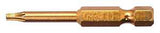GRK Fasteners 86419 Drive Bit, T10 Drive, Star, Torx Drive, Hex Shank, 2 in L, Hardened Steel