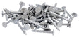ProFIT 0069078 Hand Drive Roofing Nail, 1-1/4 in L, Flat Head, 11 ga, Steel, Galvanized