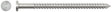 Simpson Strong-Tie T4KR51 Premium Siding Nail, 4d, 1-1/2 in L, Stainless Steel, Full Round Head, Annular Ring Shank