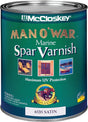 McCloskey Man O'War 80-6535 Series 080.0006535.005 Marine Spar Varnish, Satin, 1 qt