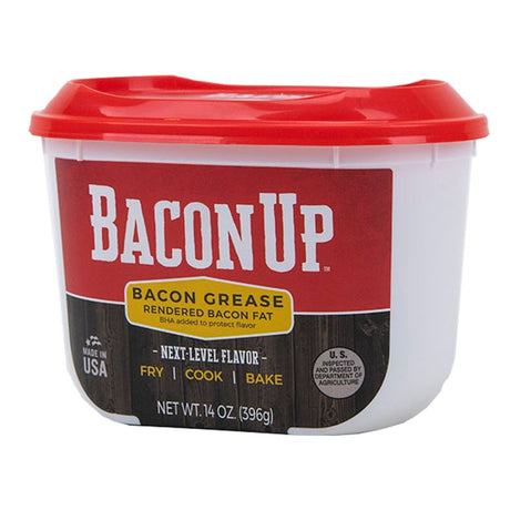 Bacon Up Bacon Grease 56219 Bacon Grease, 14 oz Box, Pack of 9