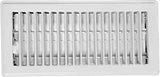 Imperial RG0267 Floor Register, 5-1/4 in L, 13-1/4 in W, Steel