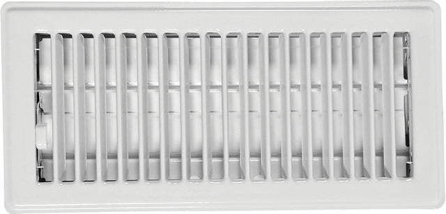 Imperial RG0267 Floor Register, 5-1/4 in L, 13-1/4 in W, Steel