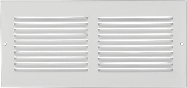 Imperial RG0385 Sidewall Grille, 13-1/4 in L, 7-1/4 in W, Steel, White
