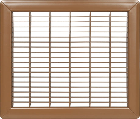 Imperial RG0690 Air Grille, 12 in L, 14 in W, Steel, Brown