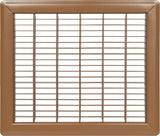 Imperial RG1109 Air Grille, 6 in L, 12 in W, Steel, Brown