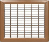Imperial RG1115 Air Grille, 6 in L, 14 in W, Steel, Brown