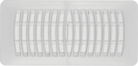 Imperial RG1289 Floor Register, Polystyrene, White