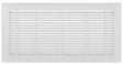 Imperial RG3012 Sidewall Grille, 19-1/4 in L, 7-1/4 in W, Polystyrene, White, Pack of 10