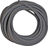 Make-2-Fit P 7521 Screen Retainer Spline, 0.165 in D, 25 ft L, Vinyl, Black, Round