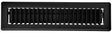 REGISTER FLOOR BLACK 2.25X12IN