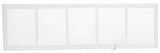 GRILLE SIDEWALL WHITE 30INX8IN