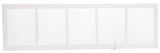 GRILLE SIDEWALL WHITE 30INX8IN