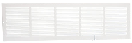 GRILLE SIDEWALL WHITE 30INX8IN
