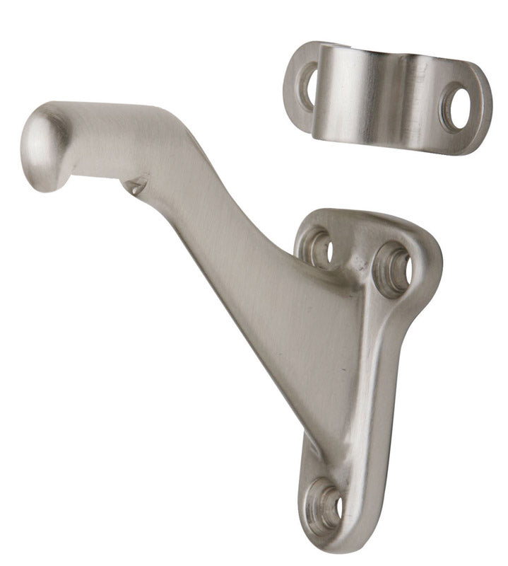 Schlage SPS059B619 Handrail Bracket, Brass, Satin Nickel