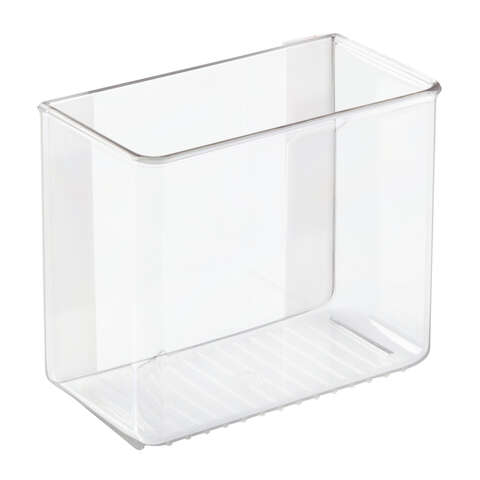 iDesign Affixx Clear Cabinet Organizer 5 in. H X 3 in. W X 5.88 in. D