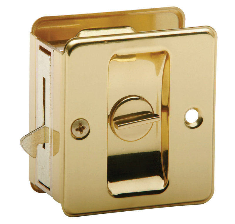 Schlage 991-605 Privacy, Metal, Bright Brass